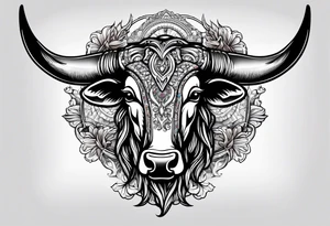 cybersigilism Longhorn tattoo idea