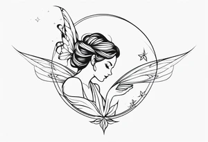 fairy tattoo idea