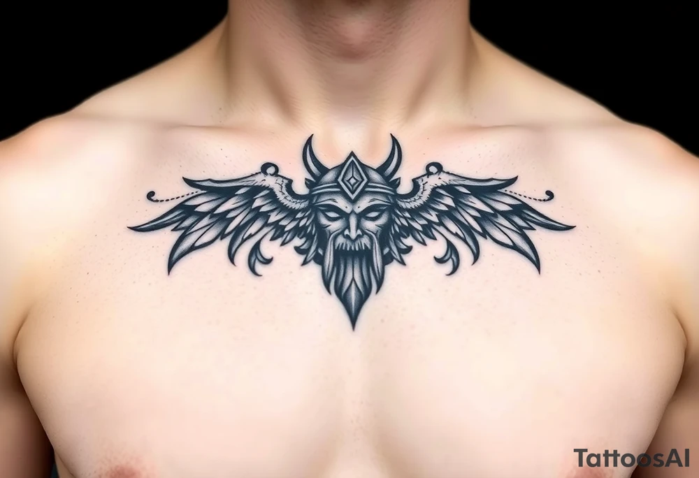 Roman viking tattoo idea