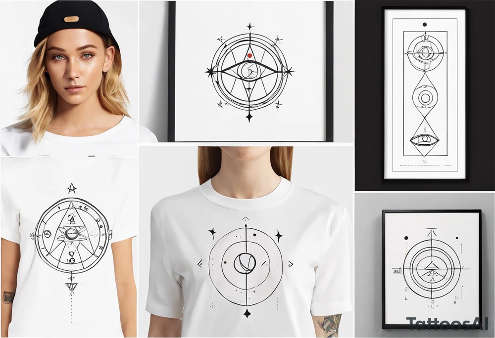 Astrology, Gemini, Natal Chart, angelic, soul mates, vision, planetary, third eye, armband tattoo idea