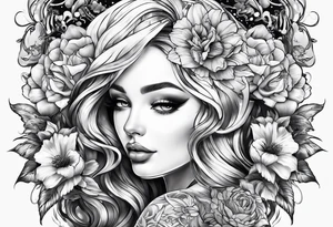 Leg tattoo
Tresure chest

Underwater tattoo idea