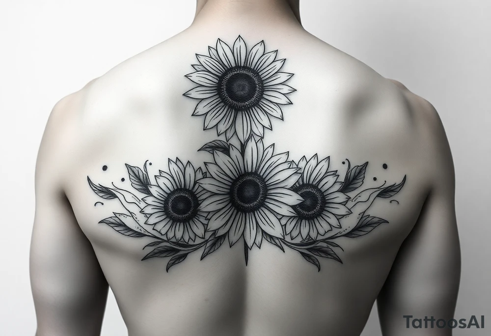 Design a sleeve tattoo about my life. I was born on January 1, 1992. My mom is my best friend and she loves sunflowers. My daddy passed in 2024 and he loved race cars and football. My papaw passed in 2022 and loved horses and bluegrass. My first dog was a boxer named Bonnie. I love to read. I am Christian. tattoo idea