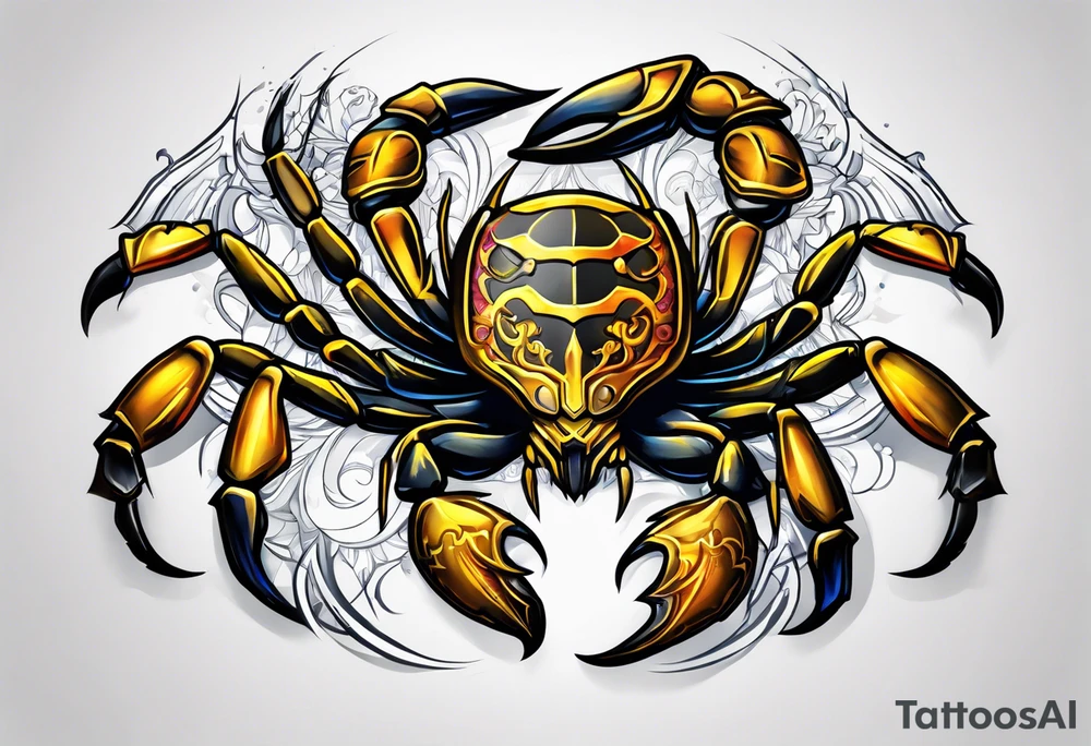 Scorpion tattoo idea