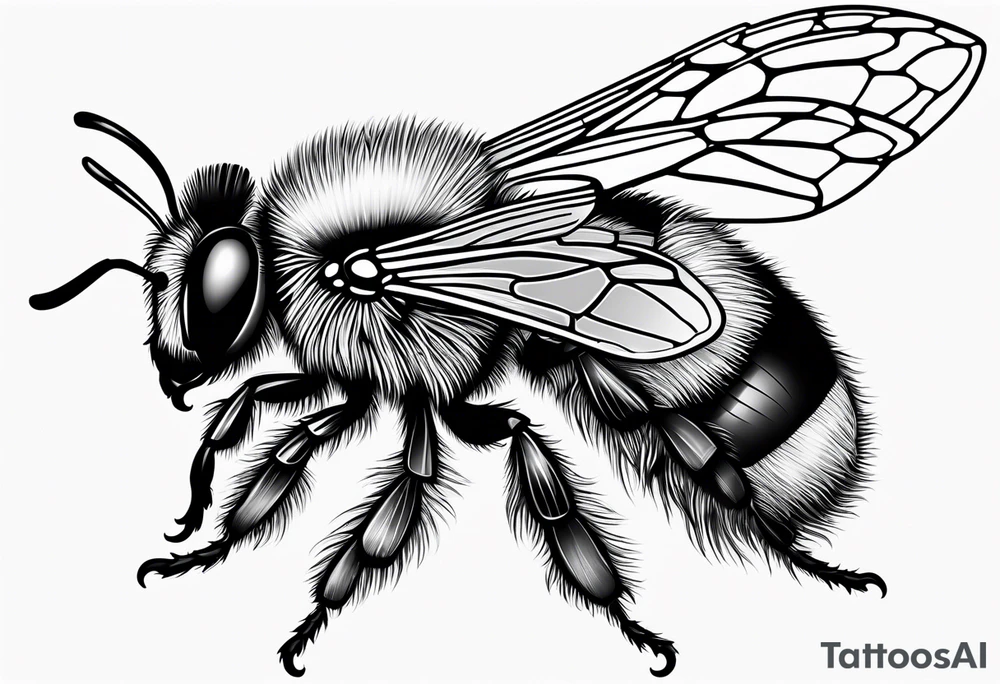 bumble bee tattoo idea