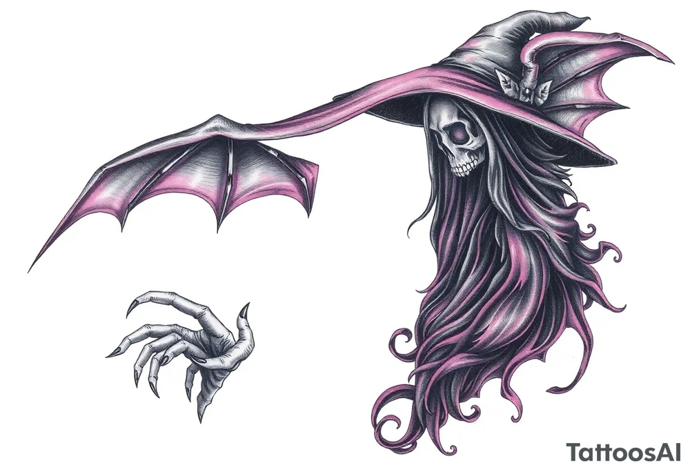 Shadow of the witch tattoo idea