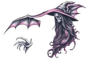 Shadow of the witch tattoo idea