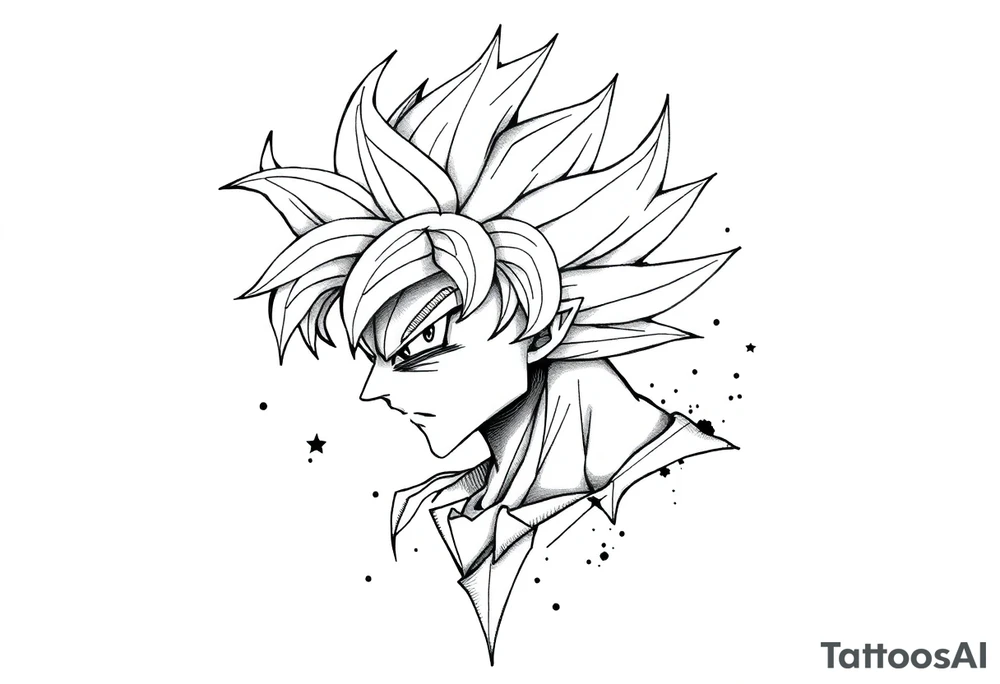 dragonball z tattoo idea