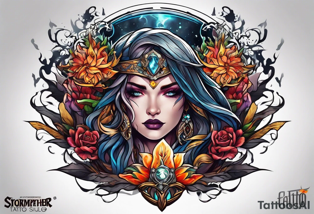Stormfather arcane tattoo idea