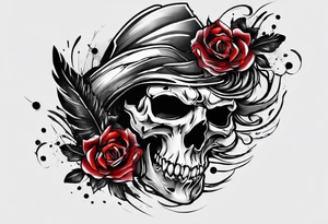 Ripped skin mark tattoo design tattoo idea