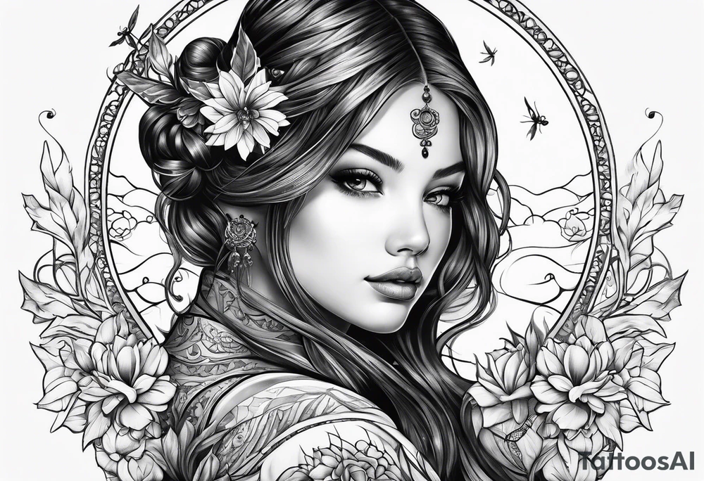 Firefly girl tattoo idea