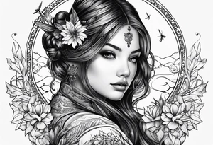 Firefly girl tattoo idea