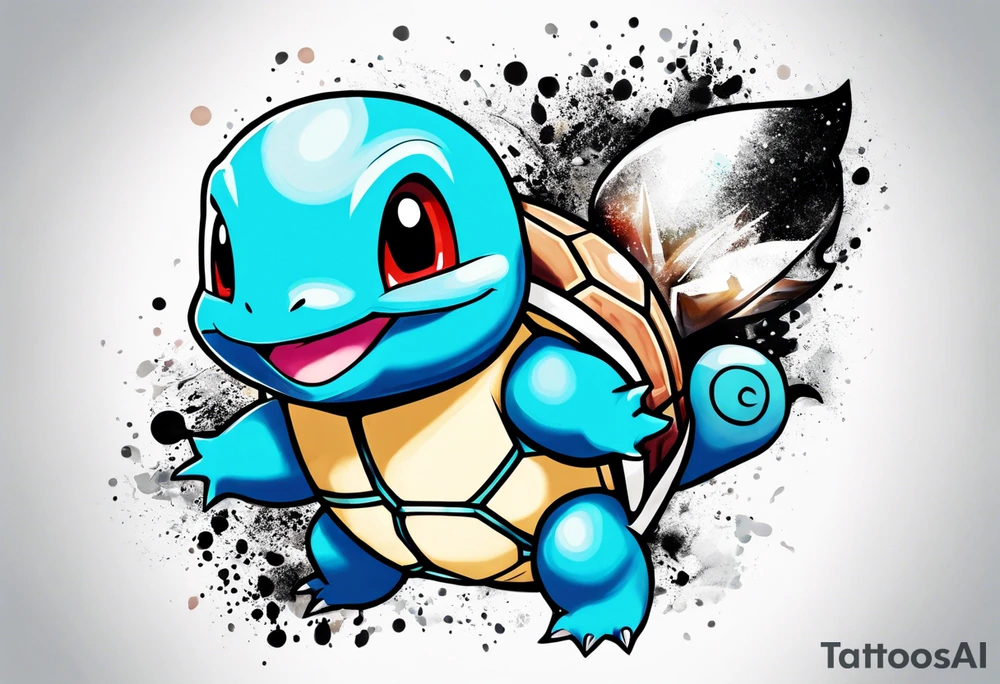 Squirtle tattoo idea