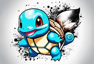 Squirtle tattoo idea