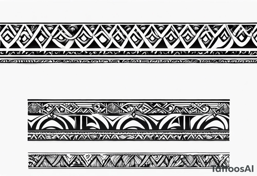 Armband tattoo Polynesian tattoo idea
