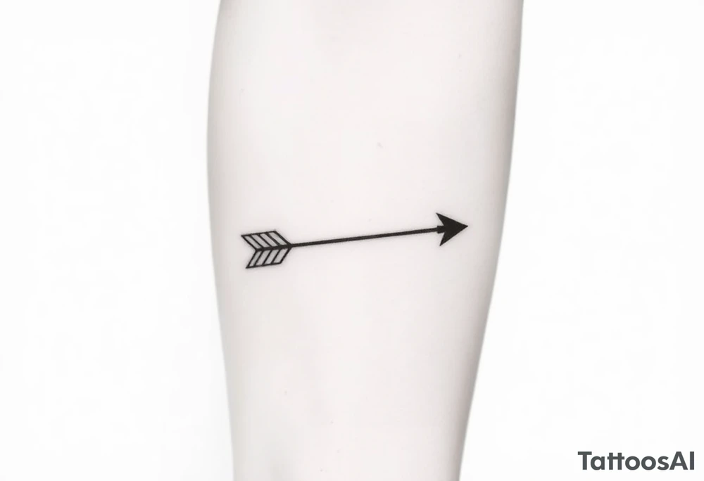 Arrow tattoo idea