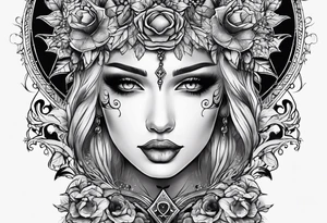 Gothic tattoo idea