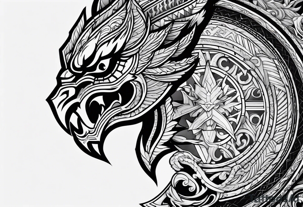 God of war emblem tattoo idea