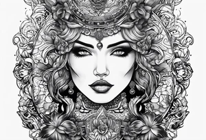 Looking at myself in the mirror tattoo idea