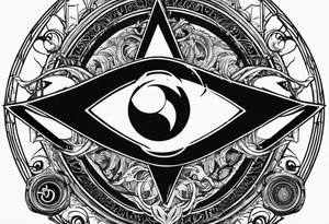 Hellsing 
 eye logo tattoo tattoo idea