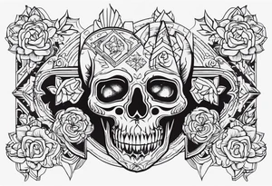 Надпись РАССВЕТ tattoo idea