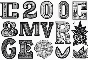 200 tattoo idea