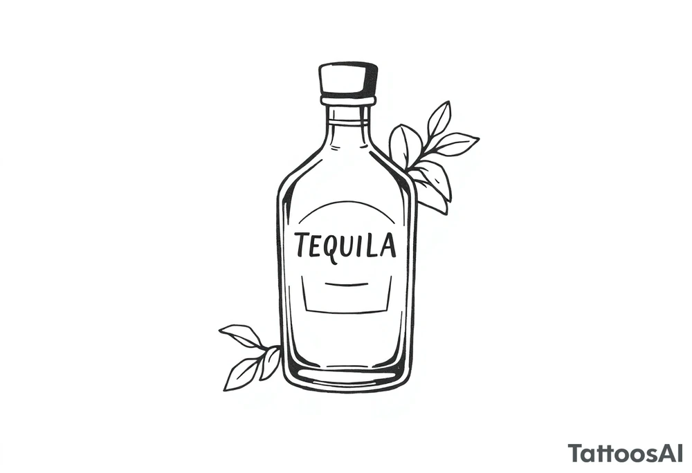 tequila tattoo idea