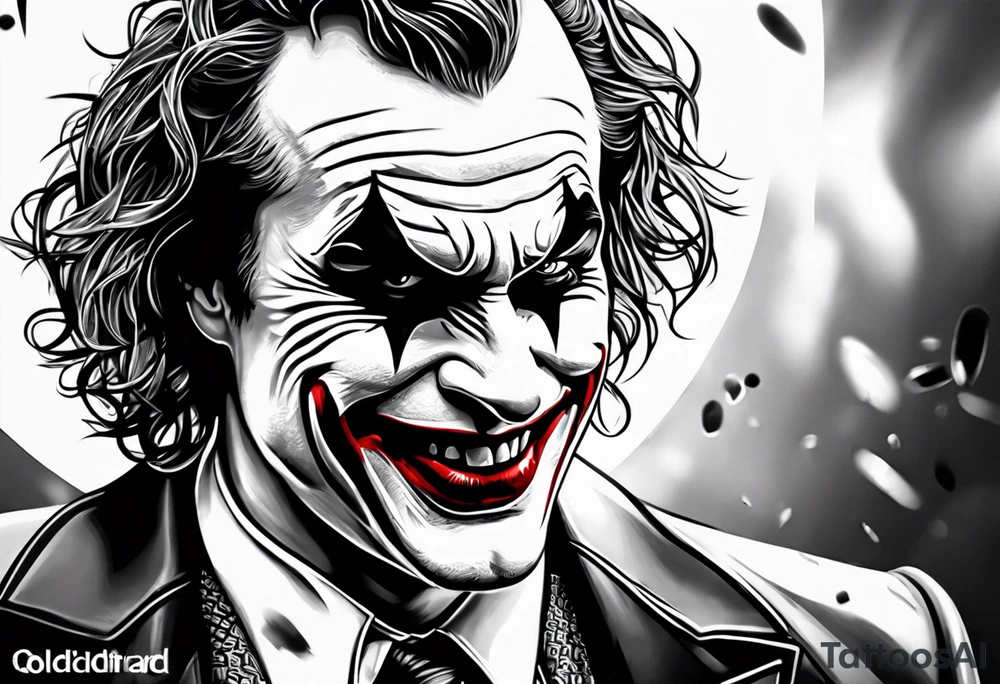 Joker tattoo idea