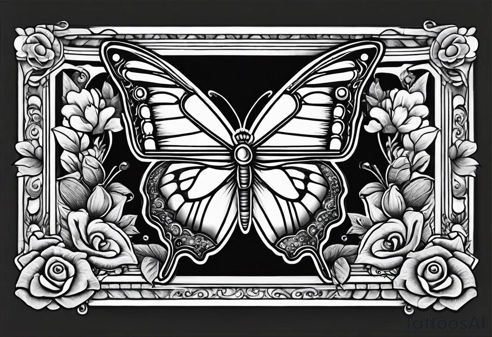 Guitar, butterfly, rainbow, buzz lightyear tattoo idea