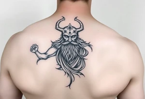 Tartarus greek god on sleve tattoo idea