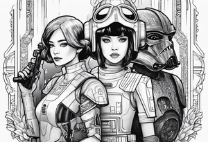 Love, Death & Robots, star wars tattoo idea