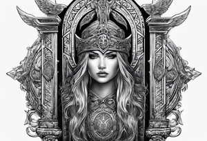 Valhalla gates tattoo idea