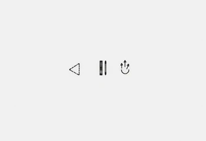 a play, a pause, a stop, and a rewind symbol in it tattoo idea