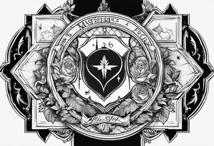 Open at the close from harry potter tattoo idea