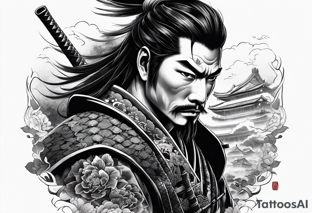 samurai tattoo idea