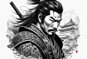 samurai tattoo idea