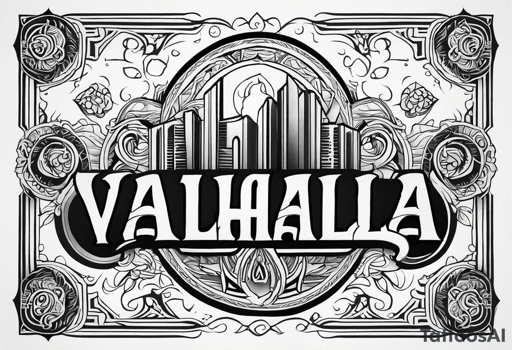 Valhalla tattoo idea