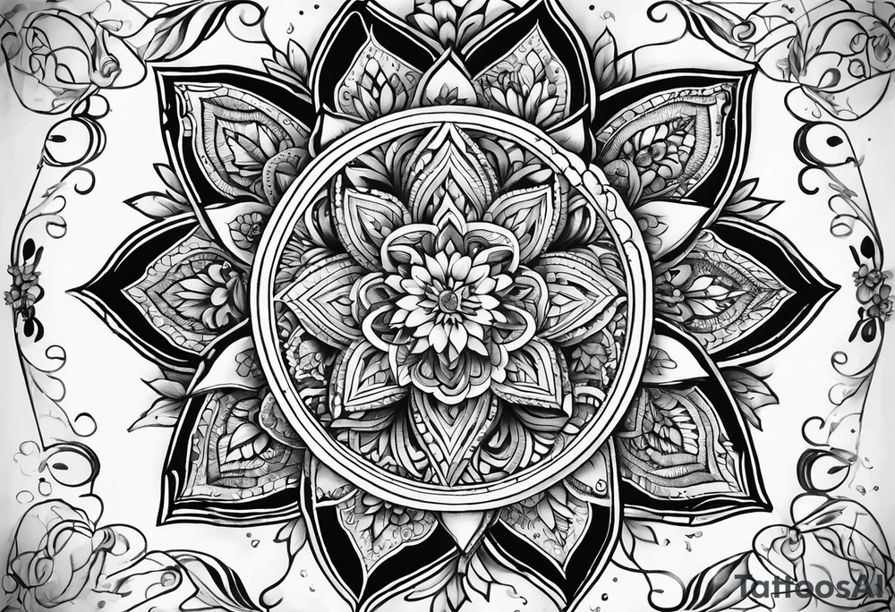 deve contenere la parol RESK in un cuore tattoo idea