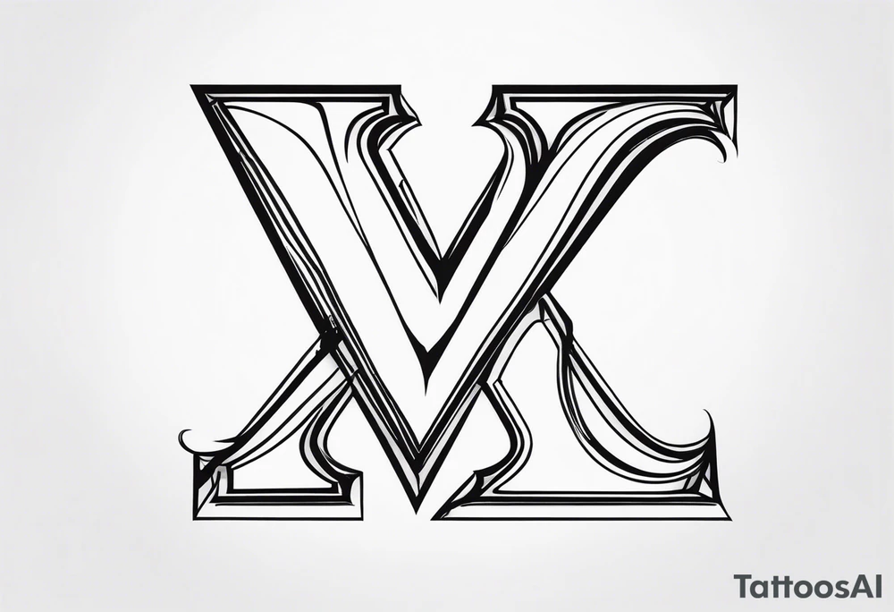 The letter: Y tattoo idea