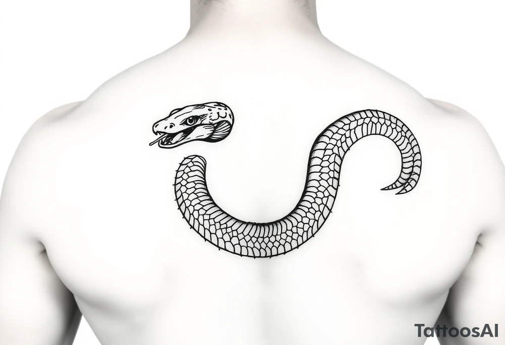 Snake tattoo idea