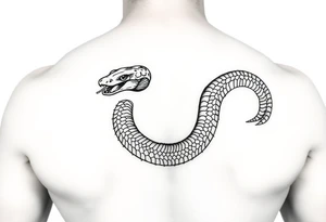 Snake tattoo idea