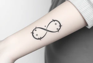 an infinity symbol with
Dolores 08.30.1932 – 01.30.2022
Audrey  07.18.1935 – 08.21.2022 tattoo idea