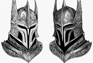 Helm of sauron tattoo idea