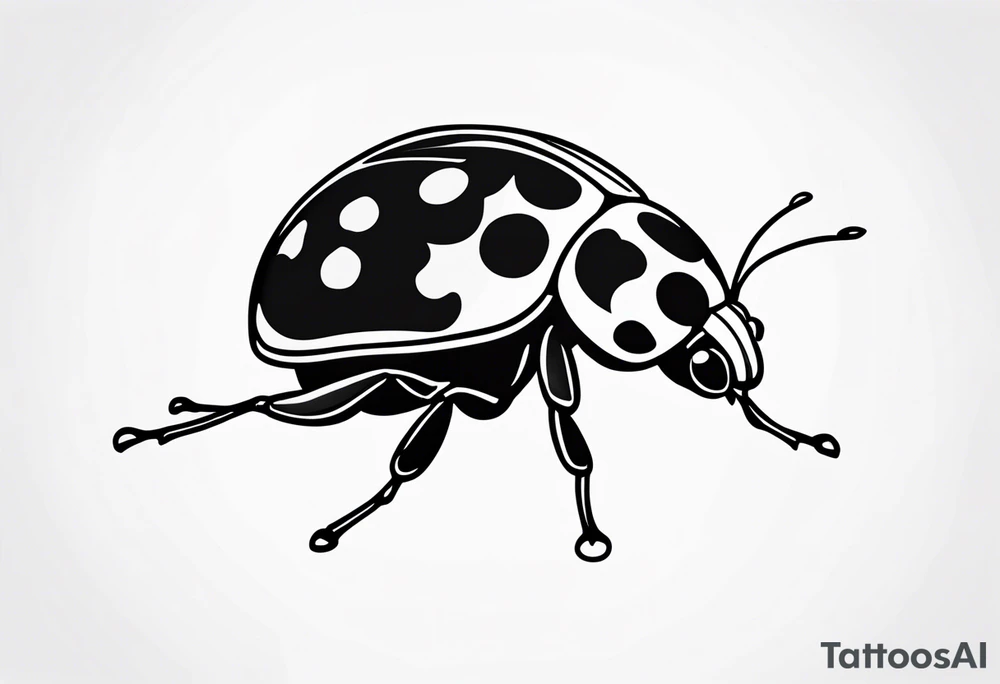Ladybug tattoo idea