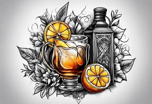 Drinking Chimarrão tattoo idea