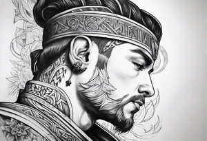 Invictus maneo tattoo idea