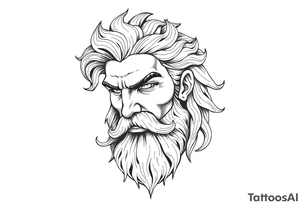 GREEK GOD tattoo idea