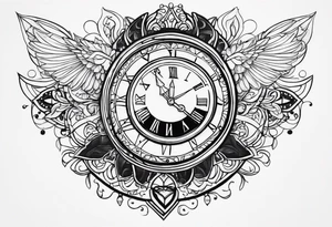 When the time is right I the lord will make it happen tattoo idea