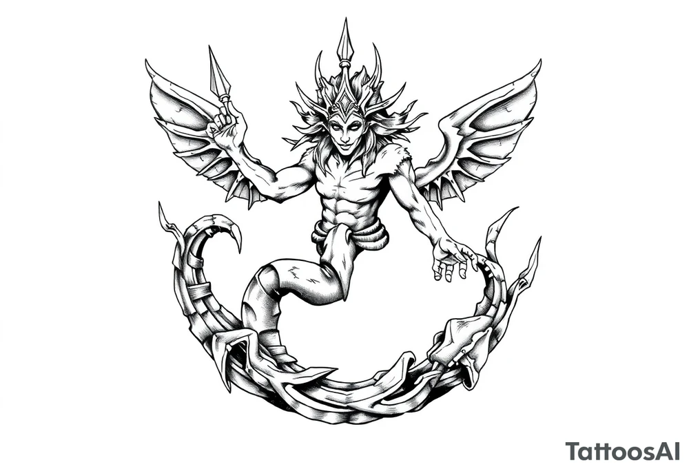 Atlantis tattoo idea