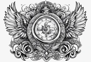 Heart and mind balance quote tattoo tattoo idea