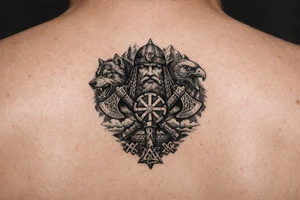 Old slavic powerful tattoo tattoo idea